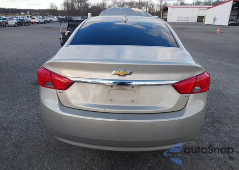 2015 Chevrolet Impala 2Lt from USA, damaged, VIN 2G1125S33F9167365